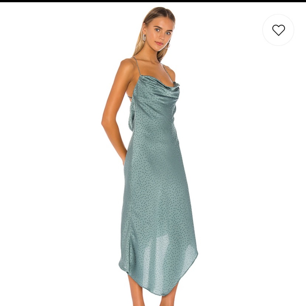 Lovers and friends midi slip dress